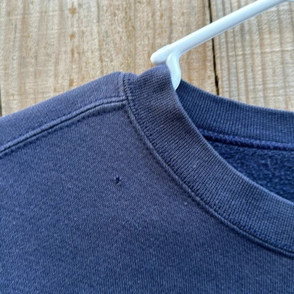 Vintage 90s Nike swoosh sweatshirt pullover grey tag size XL baggy